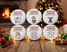 6er Set Magische Handtücher Zauberhandtuch Überraschungseffekt Kinder Mitgebsel