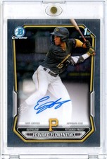 2026 Bowman Chrome Edward Florentino Auto Base 1st Pittsburgh Pirates CPA-EF