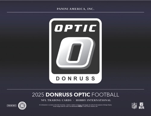 2025 Panini Donrus Optic NFL Hobby International Factory Sealed Box - Picture 4 of 8