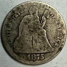 1875 - Seated Liberty Dime - Exact Coin Imaged #SL242