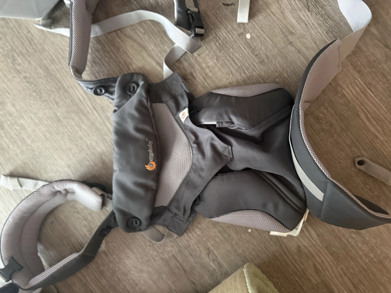 Ergobaby Gray Baby Carrier, Buckle Closure, Infant & Toddler