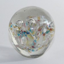 GERMANY | Antique Victorian glass paperweight (1890/1910)