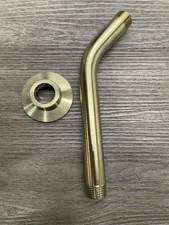 Kohler K-7397-2MB  Shower Arm and Flange - Vibrant Brushed Moderne Brass