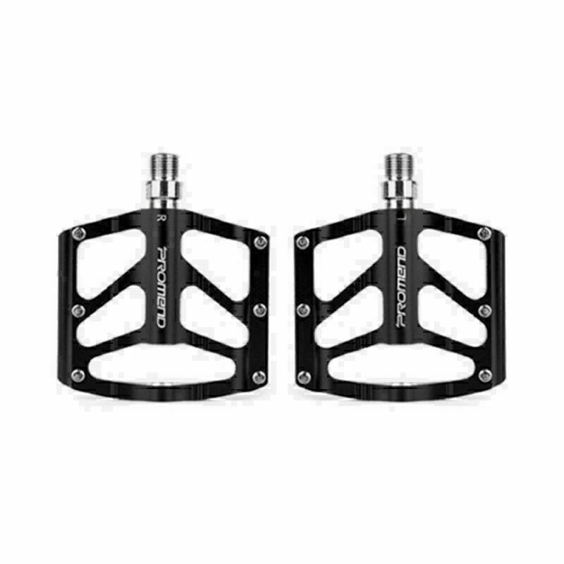 PROMEND Aluminum Flat Bicycle Pedals Wide MTB Road Bike Pedal Sealed 3 Bearing