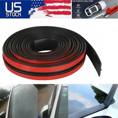 30MM Rubber Weather Seal Strip Car Windshield Trim Edge Molding Protector Guard