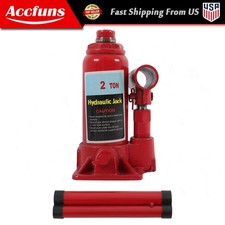 New Hydraulic Bottle Jack Automotive Car Repair Lift Tool Red 2 Ton