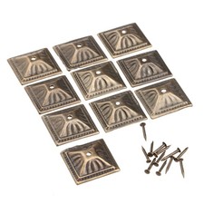 10Pcs Vintage Square Upholstery Nails For Classic Door/Barrels/Bag Decoration