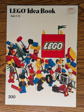1985 Lego Idea Book 200 Ages 5-12 with Comple...