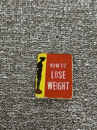 Vintage Barbie How To Lose Weight Cardboard Book