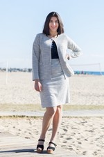 UNICA PLUS TAILLEUR TAGLIE COMODE CON GONNA PER DONNA CURVY