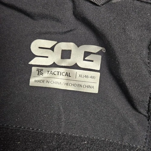 SOG Tactical Softshell Jacket Full Zip XL Windproof Utility Outdoor Gorpcore image 3