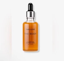 Tan-Luxe The Body Illuminating Self Tan Drops Serum Light/Medium 1.01 Oz NIB