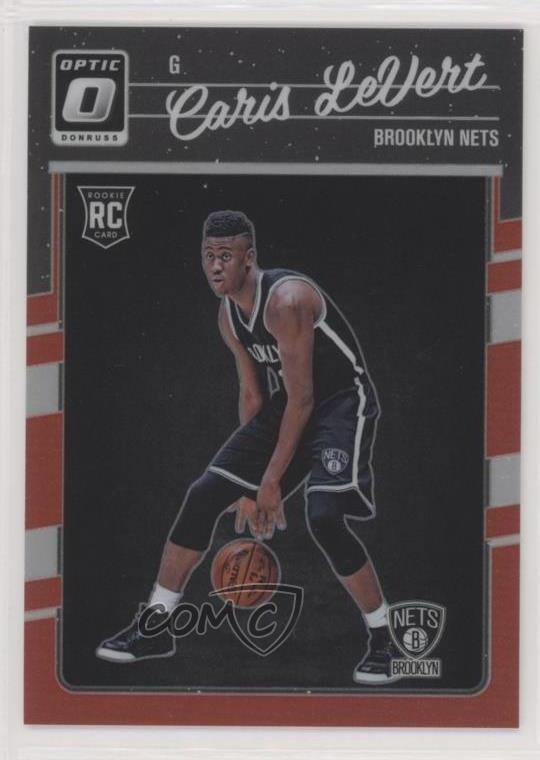 2016-17 Panini Donruss Optic Red Prizm 72/99 Caris LeVert #167 s7f