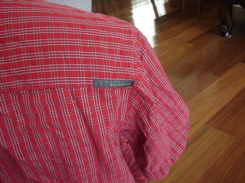 Billabong Men's Short Sleeve Shirt Size Large Red - Picture 6 of 7