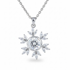 Amazing 4.80 Ct Certified White Diamond Solitaire Necklace- Tariffs FREE