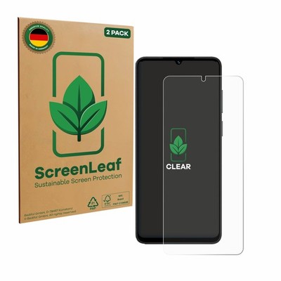 2x ScreenLeaf Displayschutzfolie für Honor X5c nachhaltig verpackt