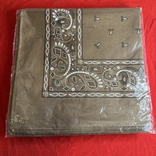 Brown Bandana Lot Of Eight 22x22 New