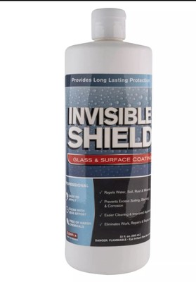 Unelko Invisible Shield Glass & Surface Coating for Showers, Tiles 32 oz