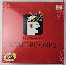 The Game Of Scattergories New Board Game Sealed 1999 Milton Bradley USA 04917