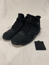 Air Jordan 4 Retro x KAWS Black 2017 - Size 12 US / 46 EU EXCELLENT CONDITION 