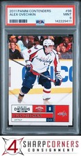 2011 PANINI CONTENDERS #98 ALEX OVECHKIN CAPITALS POP 1 PSA 9