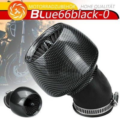 Motorrad Roller Luftfilter Sportluftfilter Reiniger 45 Grad Abgewinkel 28mm-48mm