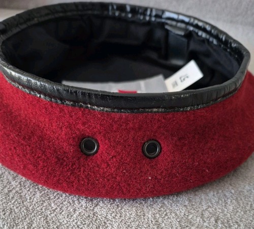 Béret rouge parachutiste Blancq Olibet armée de terre 2003 taille 57 (b) - 第 7/24 張圖片