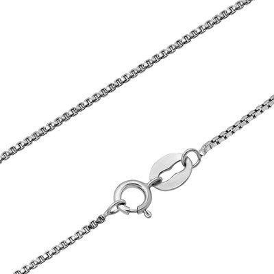 925 Sterling Silber Kette Halskette mit Ringverschluss - mehrfarbige Optionen
