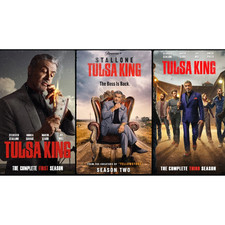 Tulsa King Season 1/2/3 DVD Sylvester Stallone Crime Drama Region Free NEW