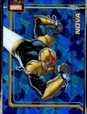 2026 Topps Chrome Marvel Comics Sapphire Edition #89 Nova