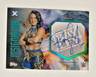 2025 TOPPS EXALTED WWE BAYLEY INSIGNIA INK ON-CARD AUTO AQUA SP #/99 ROLE MODEL