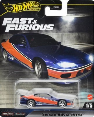 Mini car 164 Nissan Silvia S15 Hot Wheels Fast and Furious HYP73-9866]