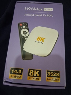 Android 14 Smart TV Box 2025 H96 Max MZPlus New In Box