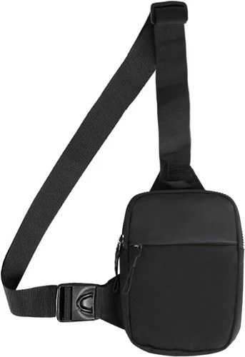 Bbtcxjs 020-a Black Nylon Crossbody Bag