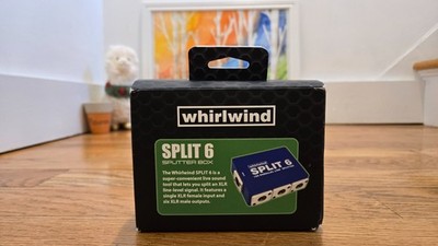 Whirlwind SPLIT 6 Line Level Parallel Splitter ''NEW & SEALED''