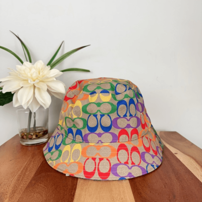 NWT Coach Rainbow Signature Bucket Hat | eBay