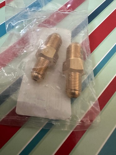 NEW Brake Line Pipe Brass Male to Male Fitting Connector Coupler M10x1/ M12x1 - Picture 6 of 6