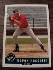 1992 Classic Draft Picks Derek Hacopian RC Cleveland Indians #96