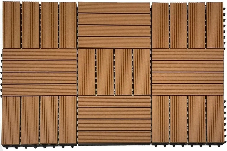 Interlocking Decking Tiles Top Quality Outdoor Terrace Patio Flooring Tiles - Image 3 of 4