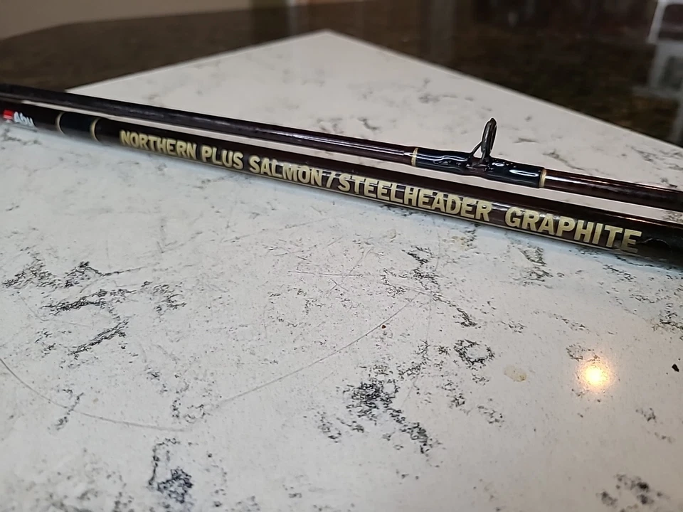 Caña de pescar Abu Garcia Northern Plus Salmon Steelheader 8'-6" 6-17 lb de colección usada en excelente estado Foto 3 de 4