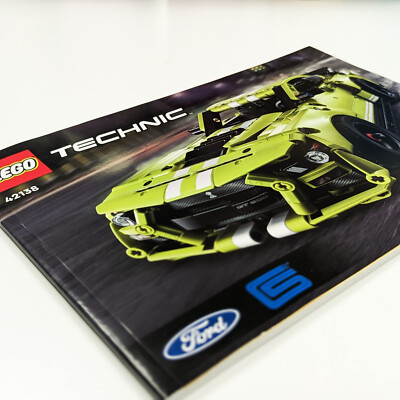 New LEGO® Technic Ford Mustang Shelby GT500 42138 -Instructions