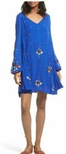 NEW Free People Women's Embroidered Minidress NWT Medium