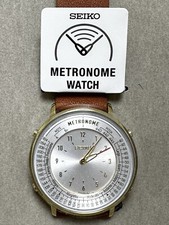 SEIKO Metronome Watch Standard Line Color Camel SMW003A