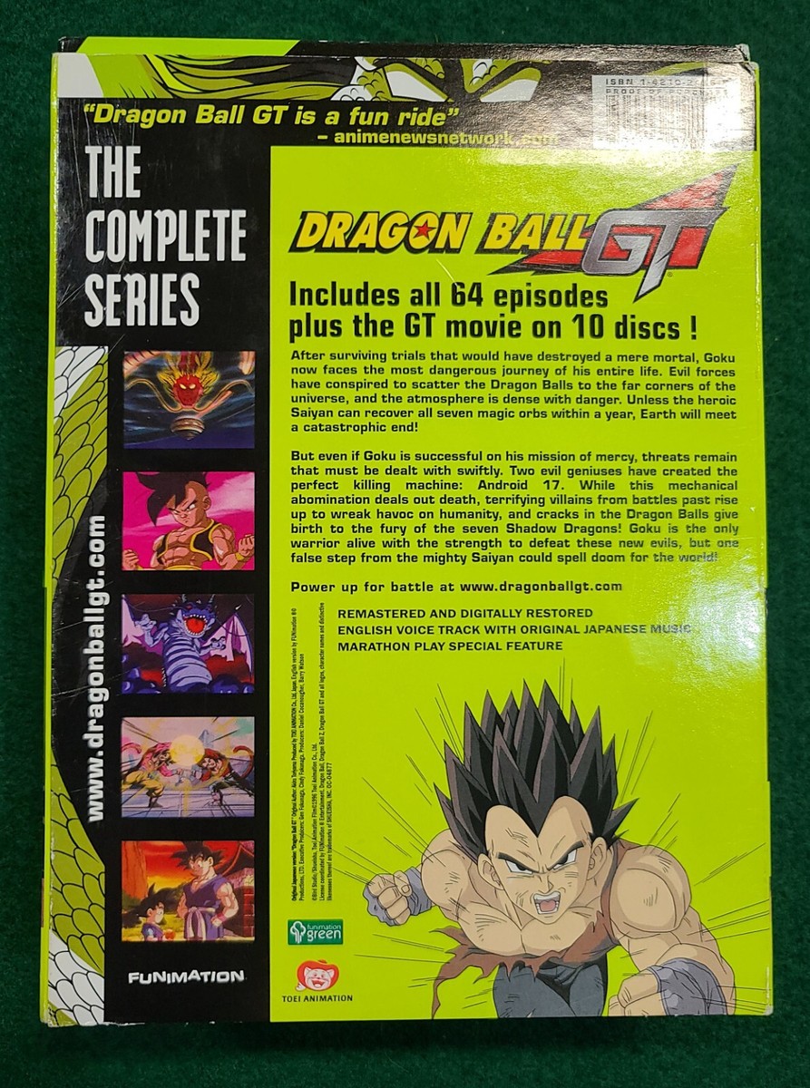 Dragon Ball GT: The Complete Series DVD Set (Season One & Two, 10