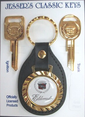 White ELDORADO Script 52G1 Royal Classic Set 1968 1972 1976 1980  C/D Keys