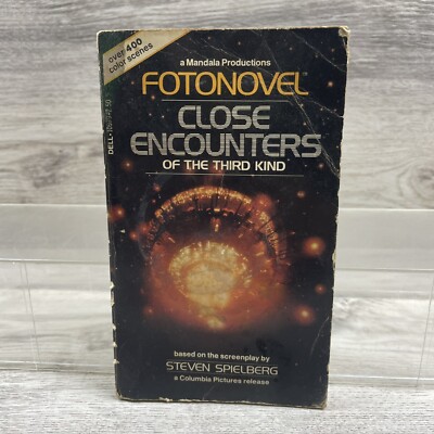 Close Encounters Of The Third Kind Fotonovel Paperback 1978 Over 400 Color Pics