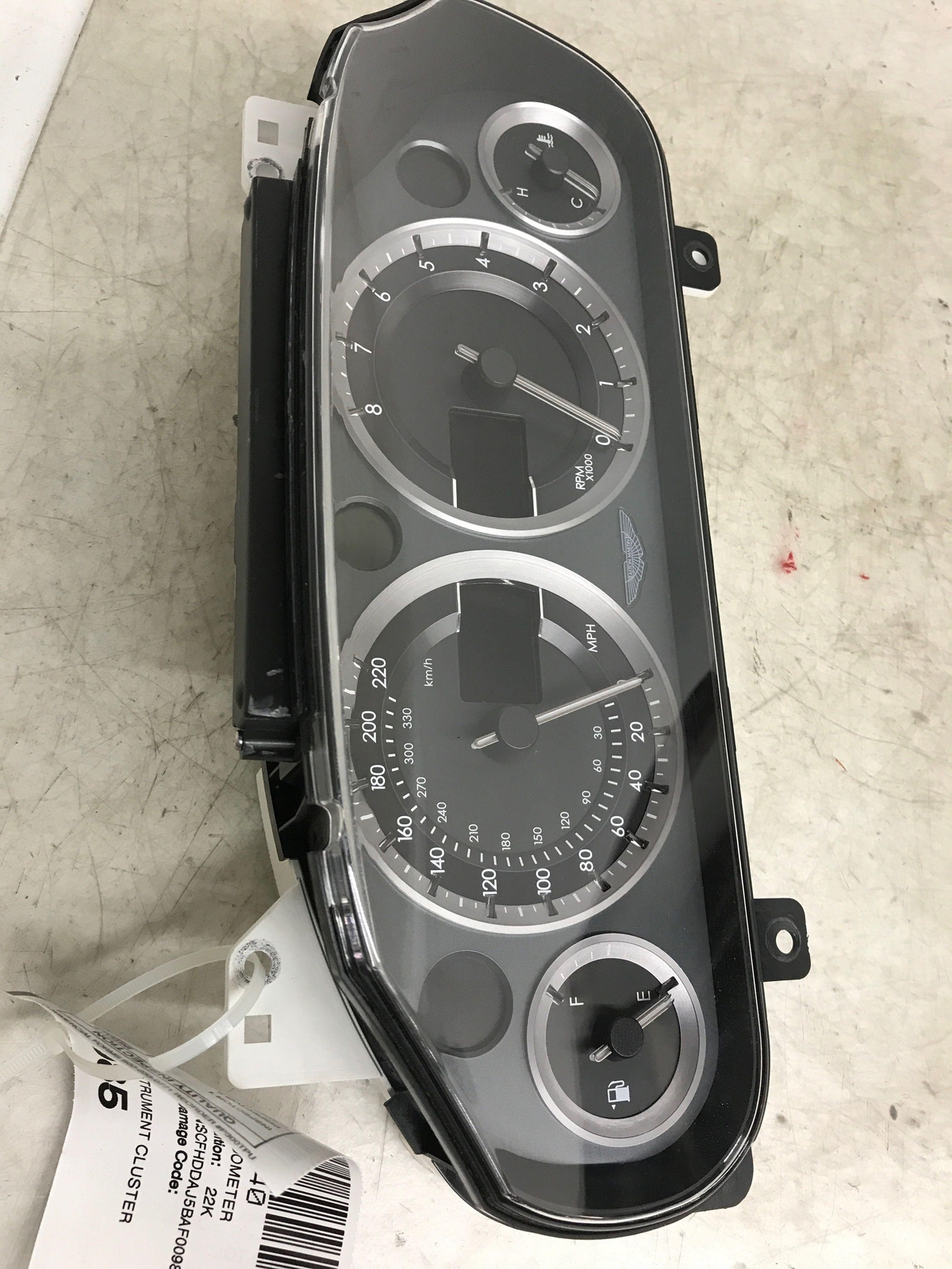 2010-2020 ASTON MARTIN RAPIDE SPEEDOMETER INSTRUMENT CLUSTER AD43-10849-CC OEM