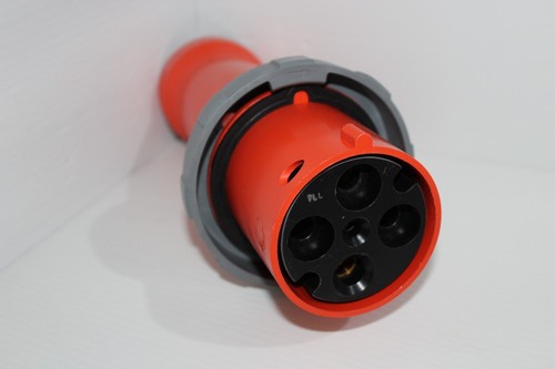 ⭐NEW⭐ HUBBELL HBL4100P12WR 100-Amp ⭐REVERSE SERVICE⭐ PLUG 100A 125/250V 3P 4W - Picture 7 of 17