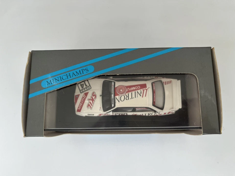 EXTREMADAMENTE RARO BMW M3 E30 SE DTM 1991 #14 Unitron Kelleners 1:43 Minichamps Foto 2 de 4