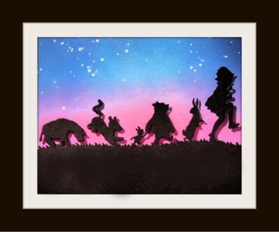 WINNIE-THE-POOH METAL DIE FROM 1925 ORIGINAL ARTWORK OF E H SHEPHARD